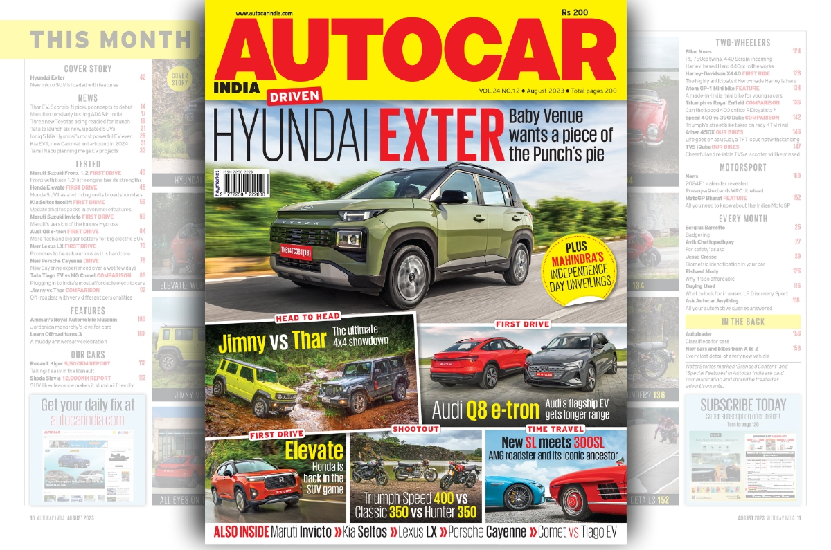Autocar India August 2023 magazine